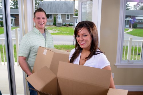 Man and van service helping with a local move in Edgware