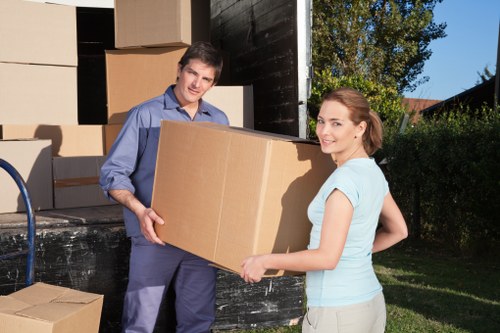 Commercial removals support for an office relocation in Edgware